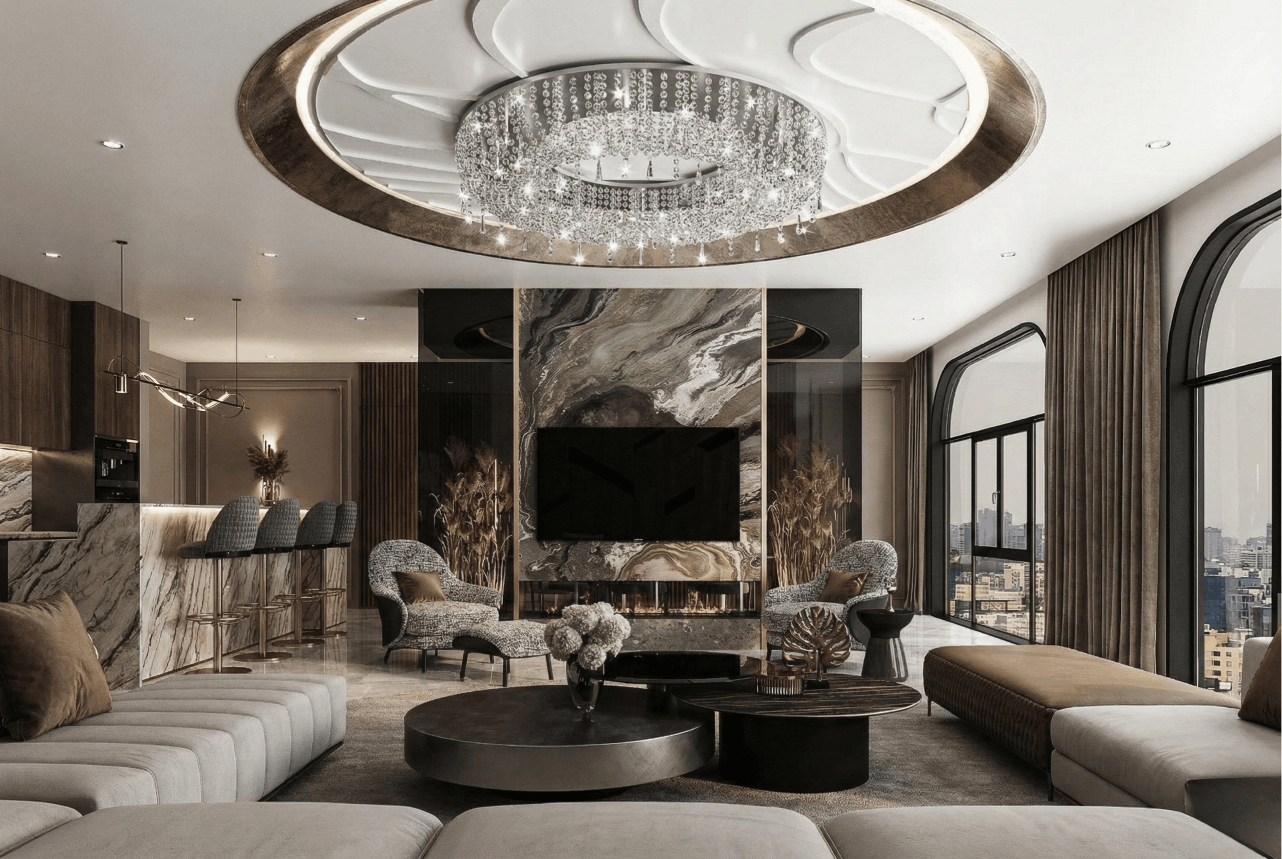 The Skyline Hearth Lounge