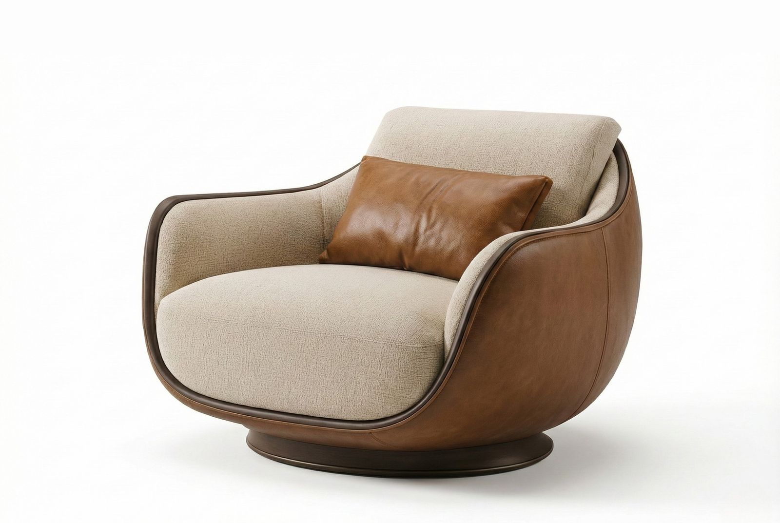 The Coppia Avvolta Lounge Chair, view 2