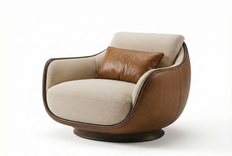 The Coppia Avvolta Lounge Chair