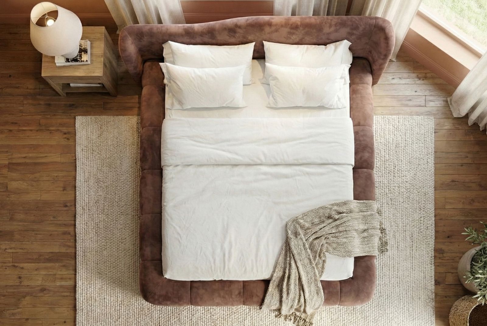 The Tuscan Ember Bed, view 3
