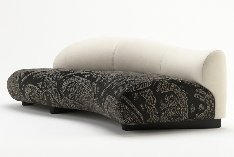 The Aurea Curve Chaise