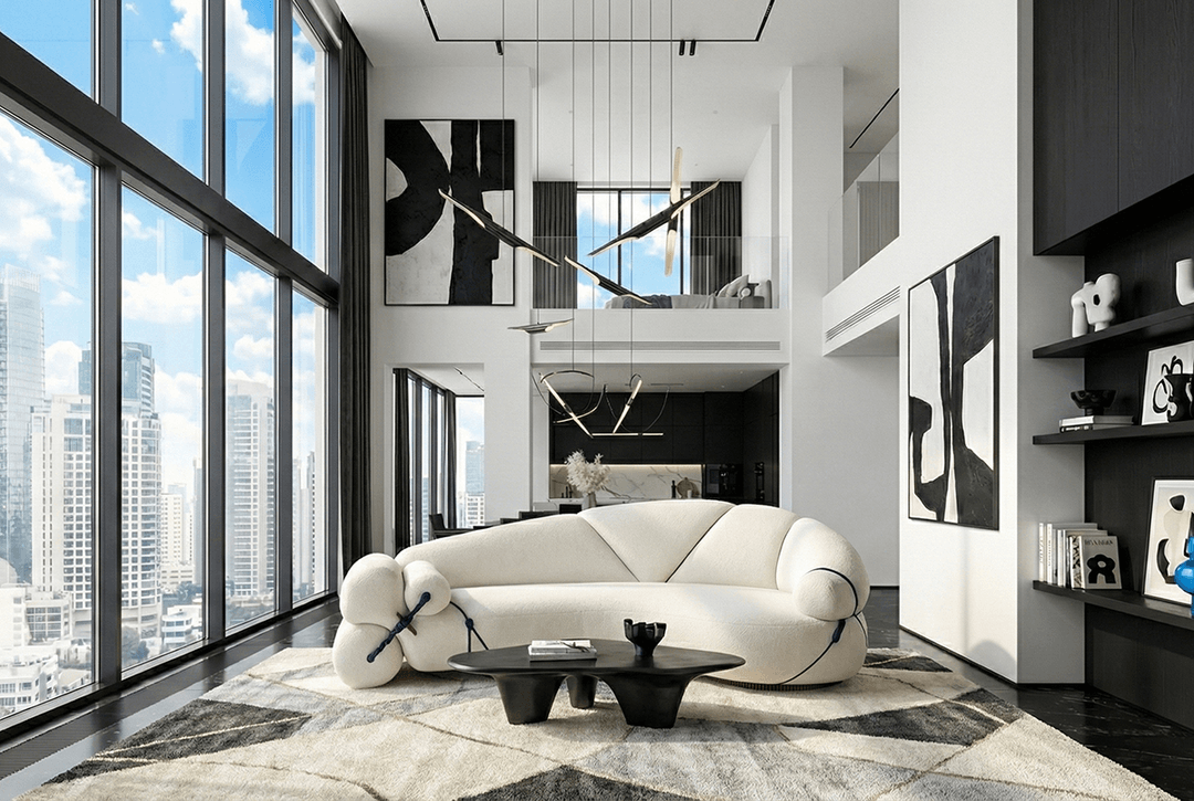 The Firenze Curva Sofa, view 5