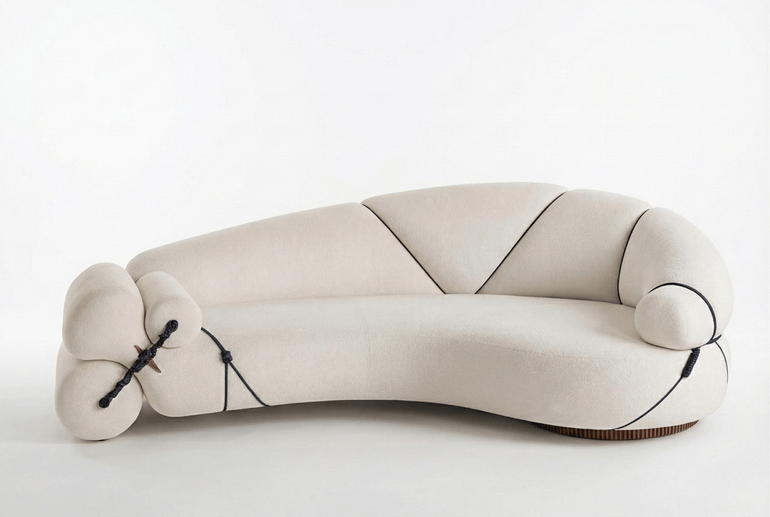 The Firenze Curva Sofa, view 2