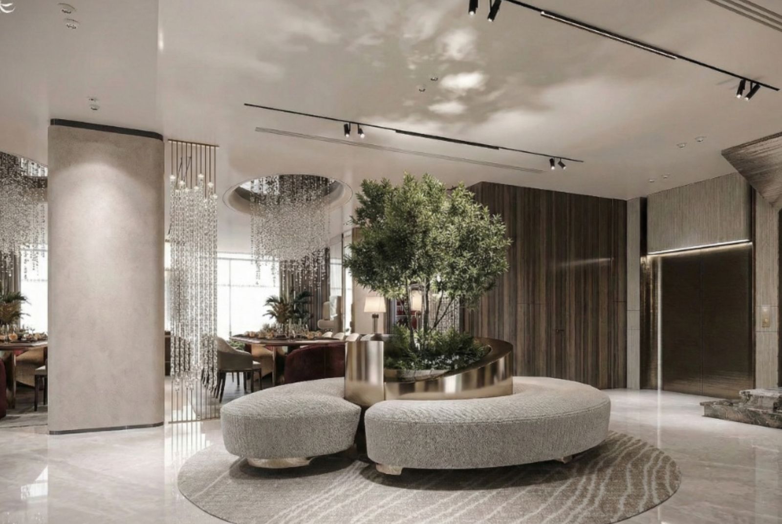 The Anello Calmo Sofa, view 4