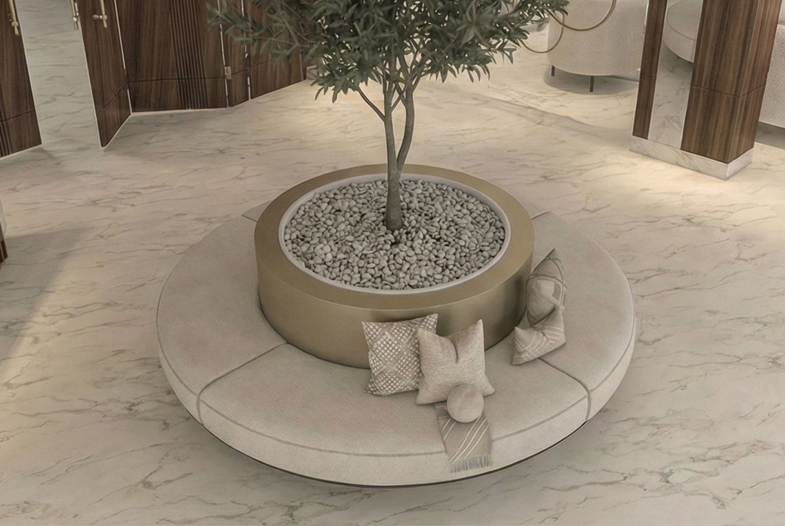 The Aurea Rotondo Sofa, view 3