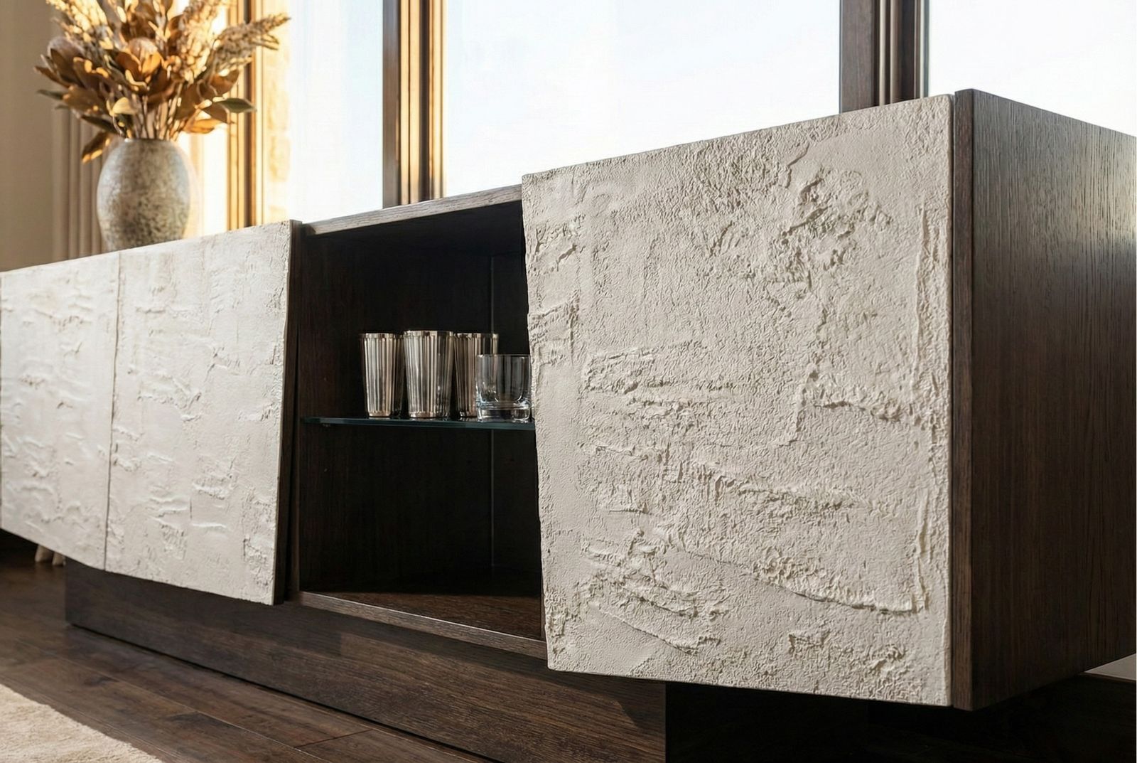 The Bianco Scultura Buffet, view 4