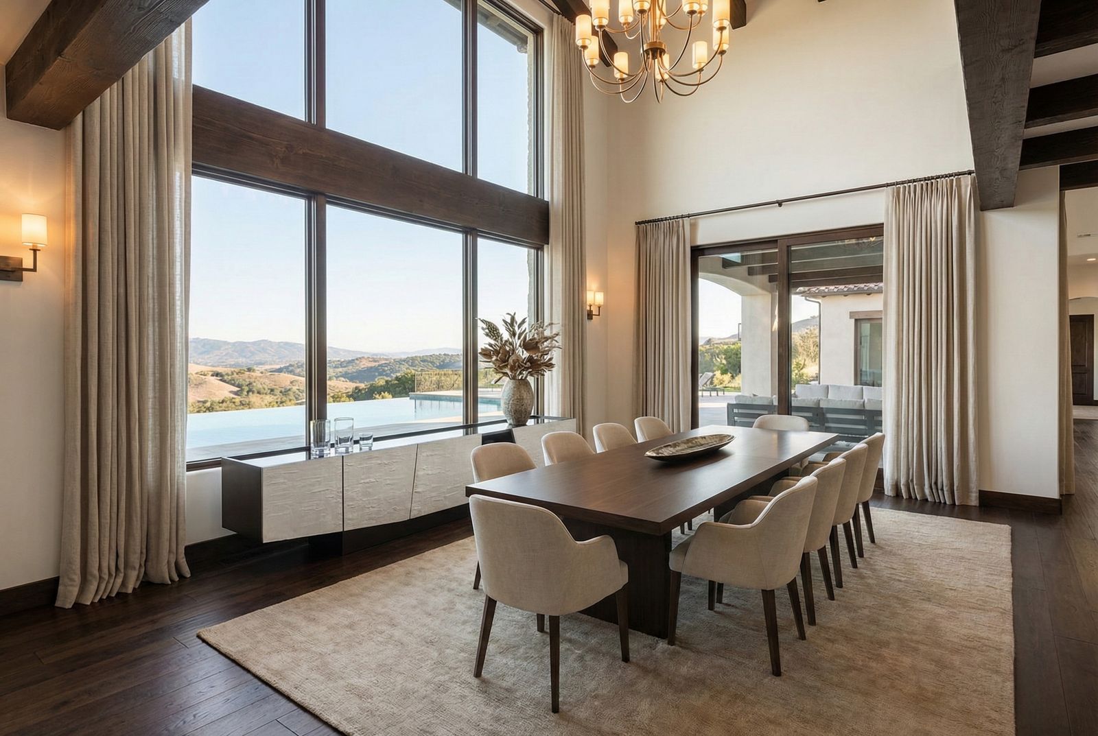 The Bianco Scultura Buffet, view 3
