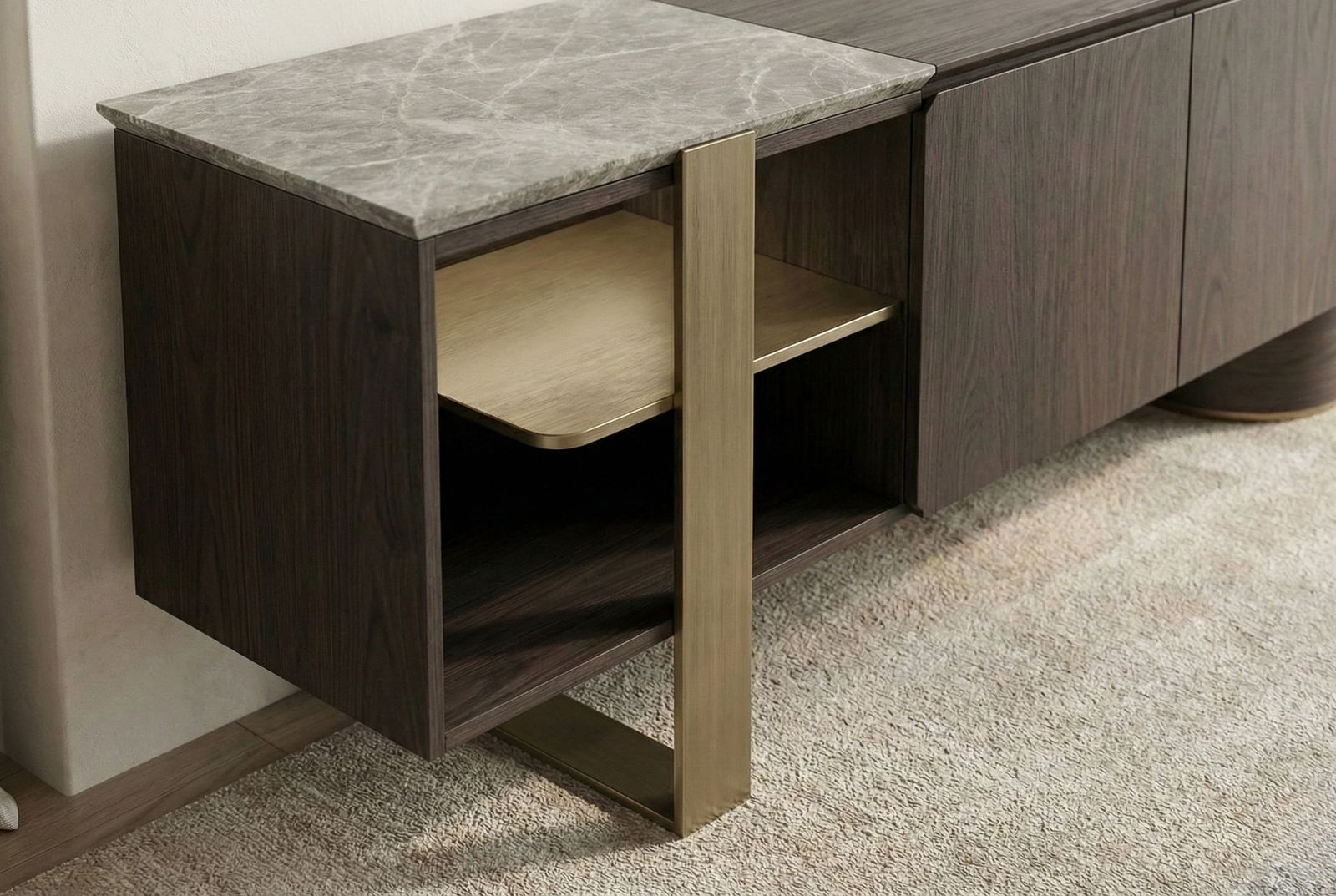 The Pietra Linea Sideboard, view 5