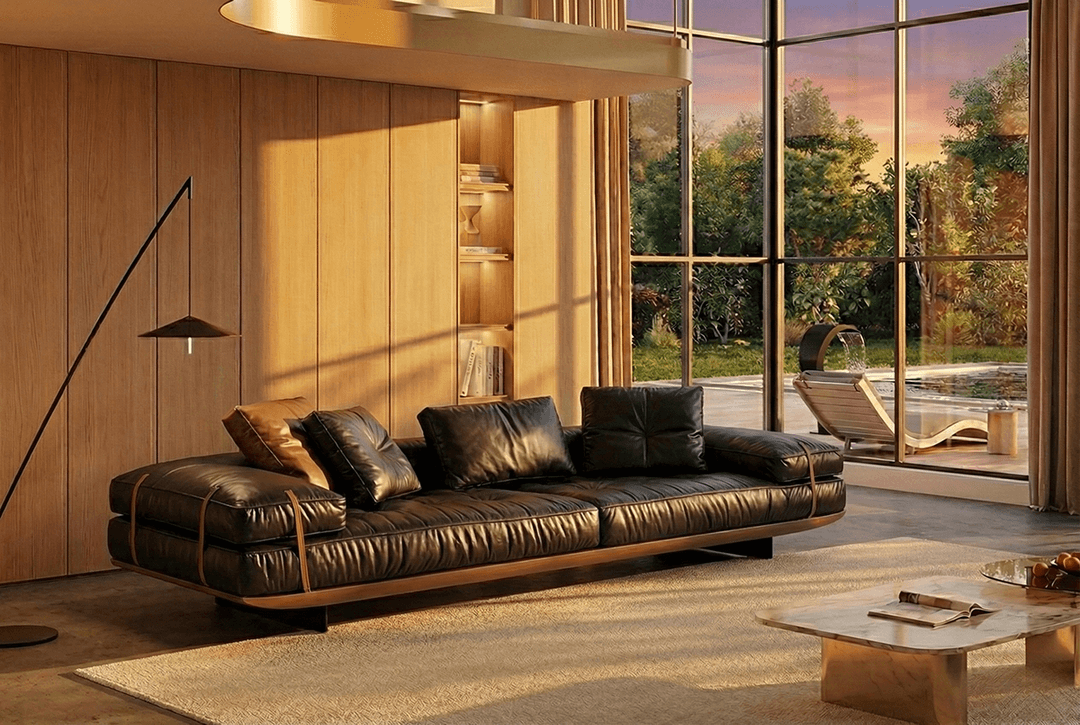The Milano Pelle Lounge Sofa