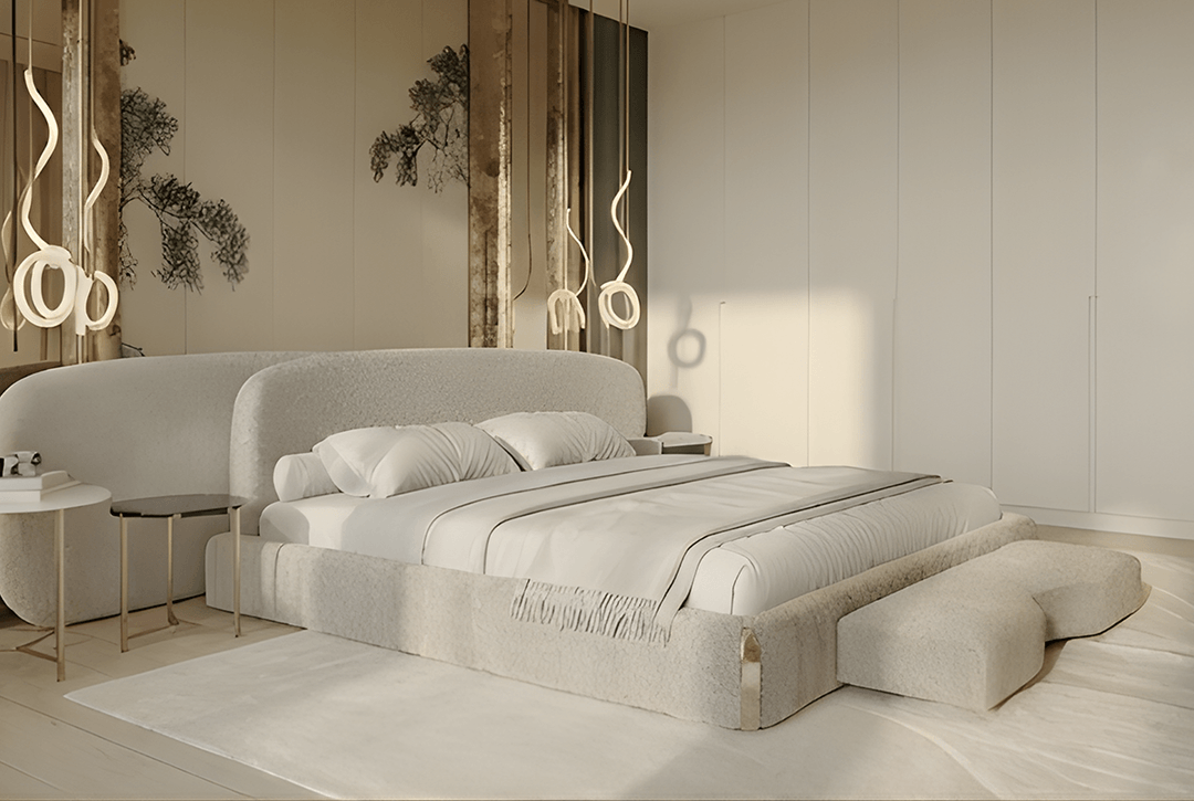 Luna Sculpted Bedroom