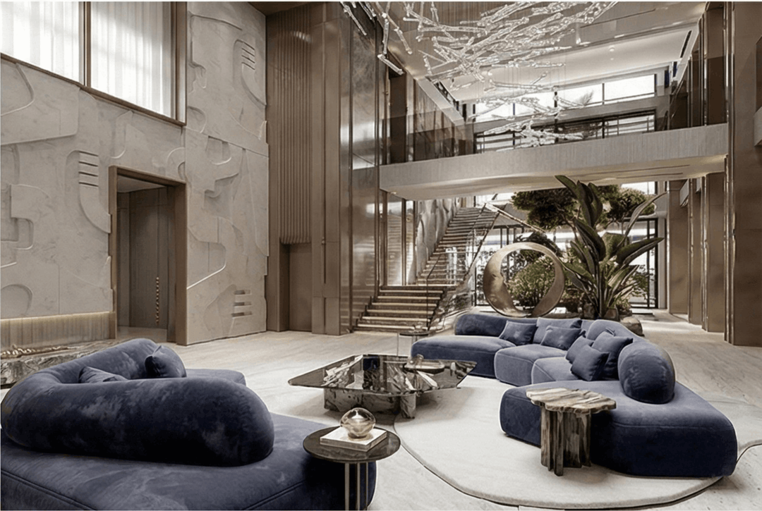 The Blue Atrium Lounge