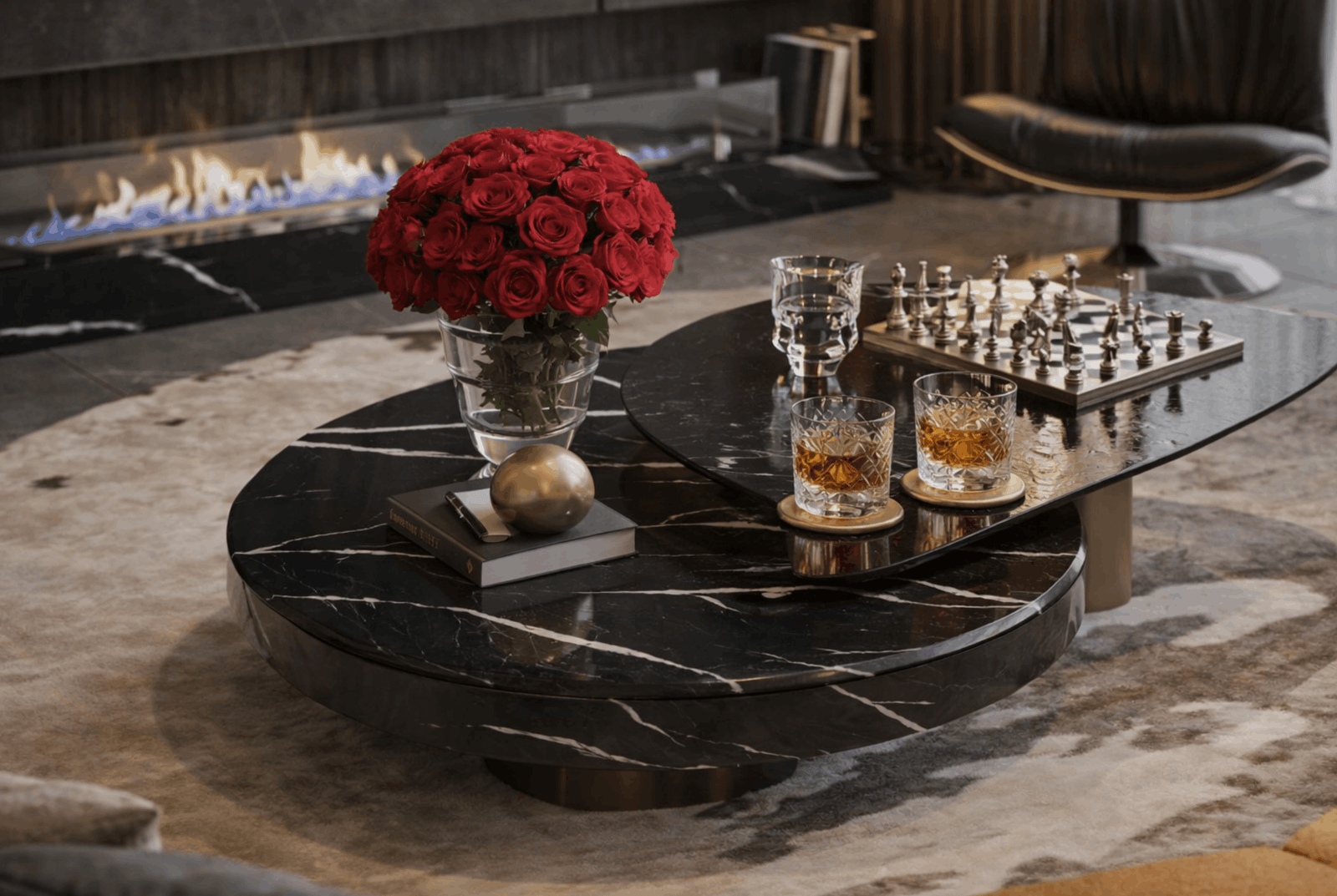 The Midnight Hearth Lounge