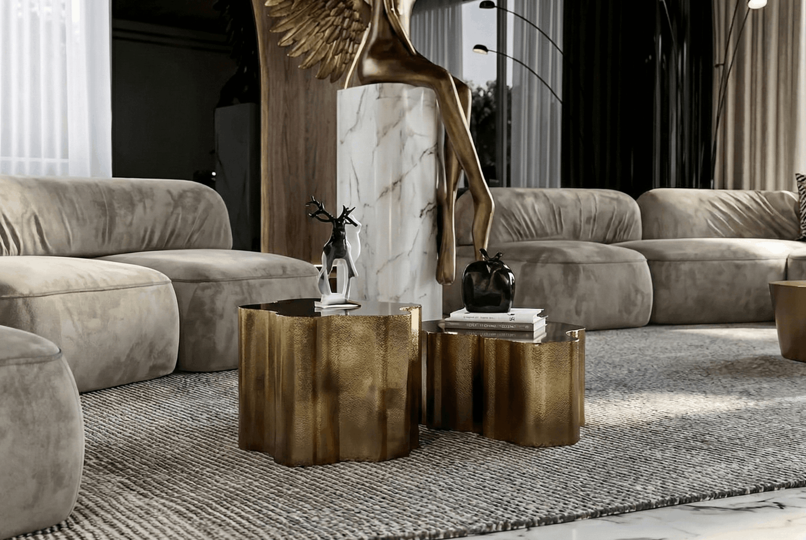 The Sculpted Curve Lounge